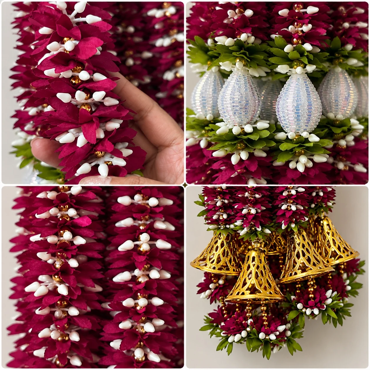 Tassels and flower details